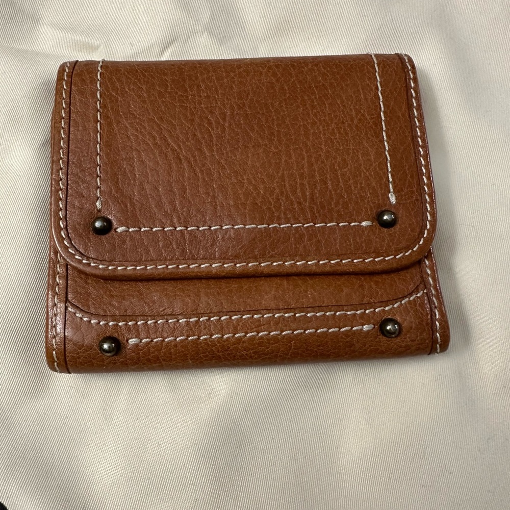 🍌Banana Republic 🐘 Brown Leather Wallet